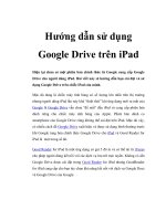 Hướng dẫn sử dụng Google Drive trên iPad pot
