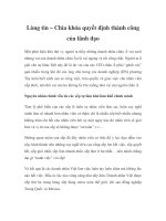 Lòng tin – Chìa khóa quyết định thành công của lãnh đạo pot