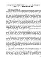 XÂY DỰNG MỘT SỐ BIỆN PHÁP NÂNG CAO CHẤT LƯỢNG CÔNG TÁC XÃ HỘI HOÁ GIÁO DỤC doc