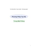 phương pháp toạ độ trong mặt phẳng
