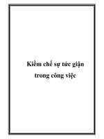 Kiềm chế sự tức giận trong công việc doc