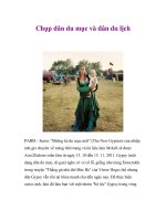 Chụp dân du mục và dân du lịch ppt