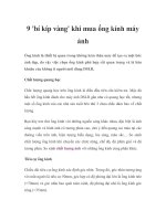 9 ''''bí kíp vàng'''' khi mua ống kính máy ảnh doc