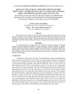 đề tài   khảo sát việc sử dụng ý kiến phản hồi từ bạn học trong việc cải thiện kĩ năng viết của sinh viên năm nhất khoa anh trường đại học ngoại ngữ đà nẵng