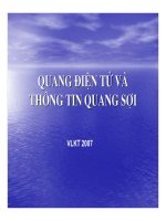 Quang điện tử và thông tin quang sợi -Chương 1 potx