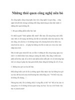 Những thói quen công nghệ nên bỏ pdf