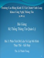 Bài Gi ảng Hệ Thống Thông Tin Quản Lý-Ths. Lê Thành Trung doc