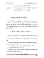 tiểu luận ''''quản lý cán bộ giáo viên của trường đh kinh tế quốc dân hà nội''''