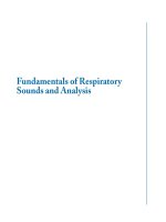 Fundamentals of Respiratory Sounds and Analysis docx