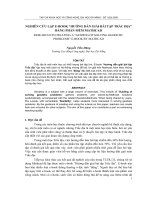 báo cáo nghiên cứu khoa học  '  nghiên cứu lập e-book “hướng dẫn giải bài tập trắc địa” bằng phần mềm mathcad'