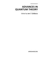 ADVANCES IN QUANTUM THEORY pptx