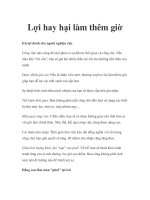 Lợi hay hại làm thêm giờ pptx