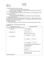 TUẦN 23 - ĐẠI 9