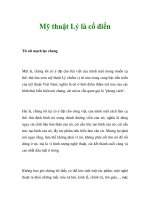 Mỹ thuật Lý là cổ điển ppt