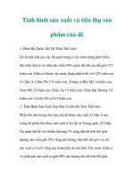 Tình hình sản xuất và tiêu thụ sản phẩm của dê pdf