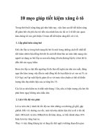 10 mẹo giúp tiết kiệm xăng ô tô pptx