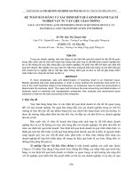 kế toán bán hàng và xác định kết quả kinh doanh tại xí nghiệp vật tư vật liệu giao thông
