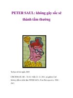 PETER SAUL: không gây sốc sẽ thành tầm thường docx