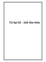 Tứ đại bổ – khổ tấm thân pot