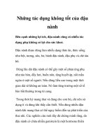 Những tác dụng không tốt của đậu nành ppt