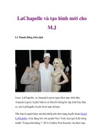 LaChapelle và tạo hình mới cho M.J doc