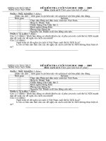 Đề KT cuối năm (lịch sử 8)