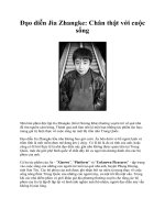 Đạo diễn Jia Zhangke: Chân thật với cuộc sống potx