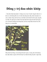 trị đau nhức khớp nhức khớp docx