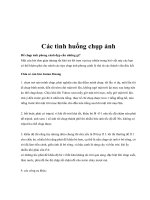 Các tình huống chụp ảnh doc