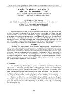 nghiên cứu nâng cao độ chính xác máy thử cân bằng động cỡ nhỏ