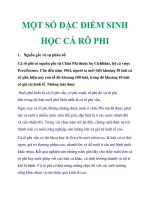 MỘT SỐ ĐẶC ĐIỂM SINH HỌC CÁ RÔ PHI pptx