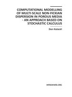 Computational modelling of multi-SCale non-fiCkian diSperSion in porouS media - an approaCh BaSed on StoChaStiC CalCuluS ppt