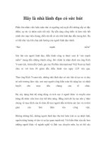 Hãy là nhà lãnh đạo có sức hút docx