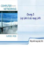 Nhập môn mạng máy tính - Chương 5 pptx