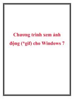 Chương trình xem ảnh động (*gif) cho Windows 7 ppt