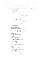 ĐO LƯỜNG ĐIỆN CHƯƠNG I: ĐO ĐIỆN ÁP VÀ DÒNG ĐIỆN potx
