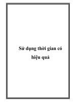 Sử dụng thời gian có hiệu quả pptx