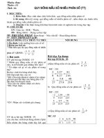 SÓHỌC 6-TIẾT 76-77