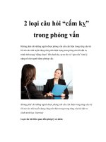 2 loại câu hỏi “cấm kỵ” trong phỏng vấn docx
