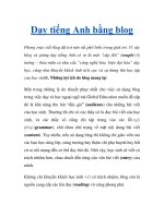 Dạy tiếng Anh bằng blog pdf
