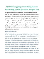 Qui trình ương giống và nuôi thương phẩm cá thác lác nâng cao hiệu quả kinh tế cho người nuôi ppt