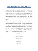 Hâm nóng giờ học bằng âm nhạc pot