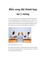 Biến xung đột thành hợp tác ý tưởng pptx
