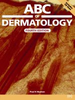 ABC OF DERMATOLOGY - FOURTH EDITION docx