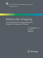 Molecular Imaging: An Essential Tool in Preclinical Research, Diagnostic Imaging, and Therapy potx