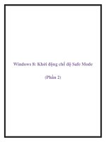 Windows 8: Khởi động chế độ Safe Mode (Phần 2) ppt