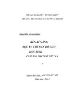 RÈN KĨ NĂNG ĐỌC VÀ CHỈ BẢN ĐỒ CHO HỌC SINH