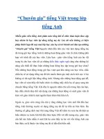 “Chuyên gia” tiếng Việt trong lớp tiếng Anh docx