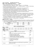 Kiểm tra học kì II Địa lí 9