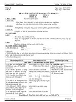 tính chất và ứng dụng của hi đro(tiết 1,2)